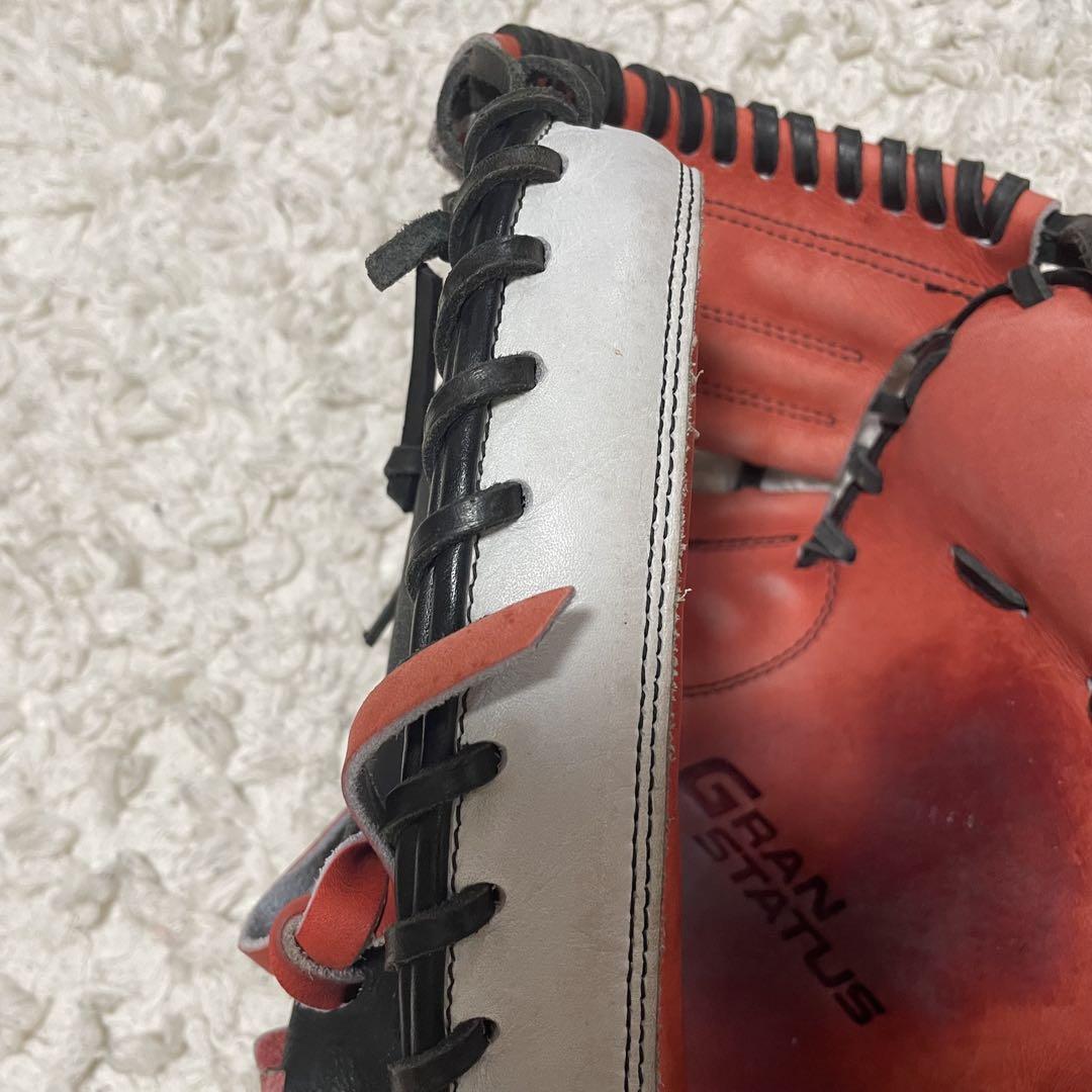 【プロモデル】 ゼット 矢野燿大 モデル 軟式 キャッチャーミット 野球