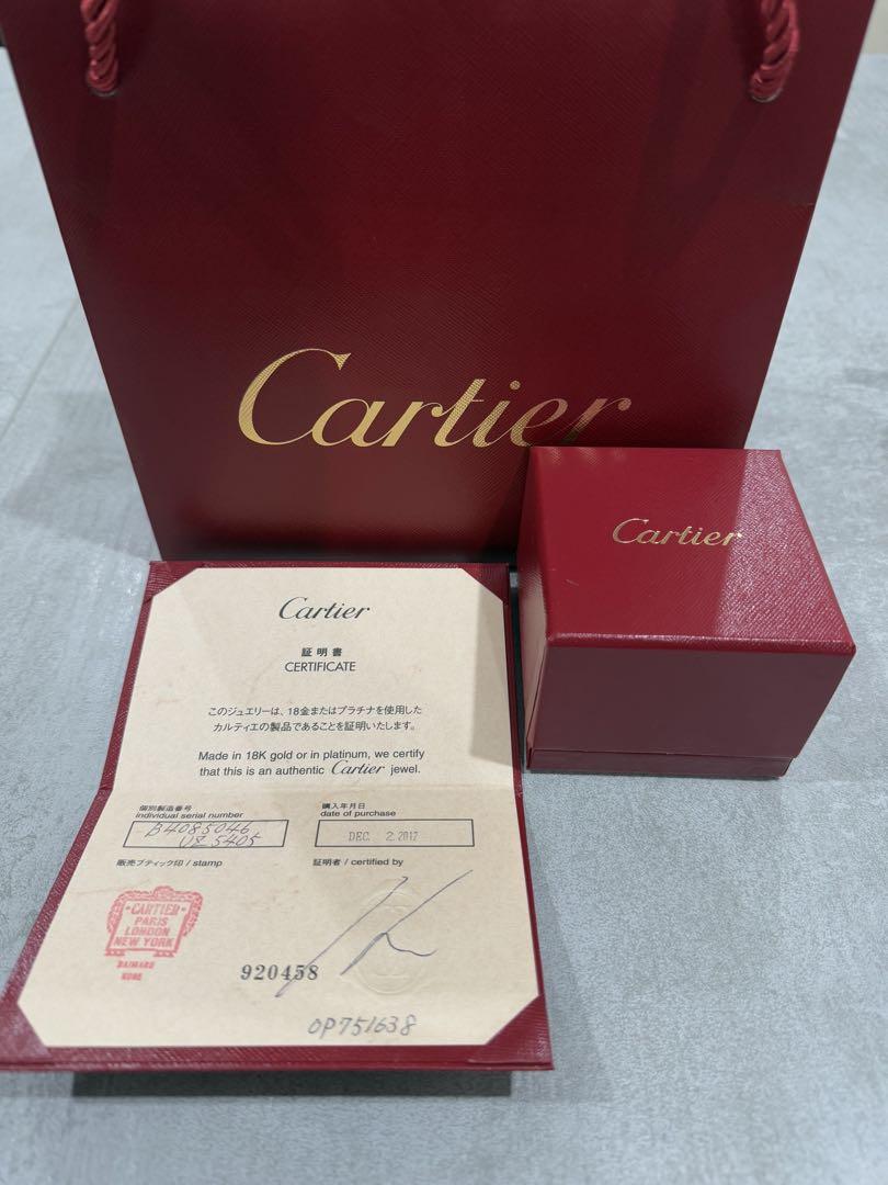 Cartier カルティエ　ラブリングK18 サイズ46 6号