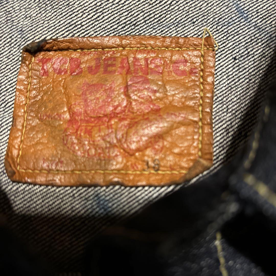 【美品】TCBジーンズ S40s Jacket 大戦モデル 38