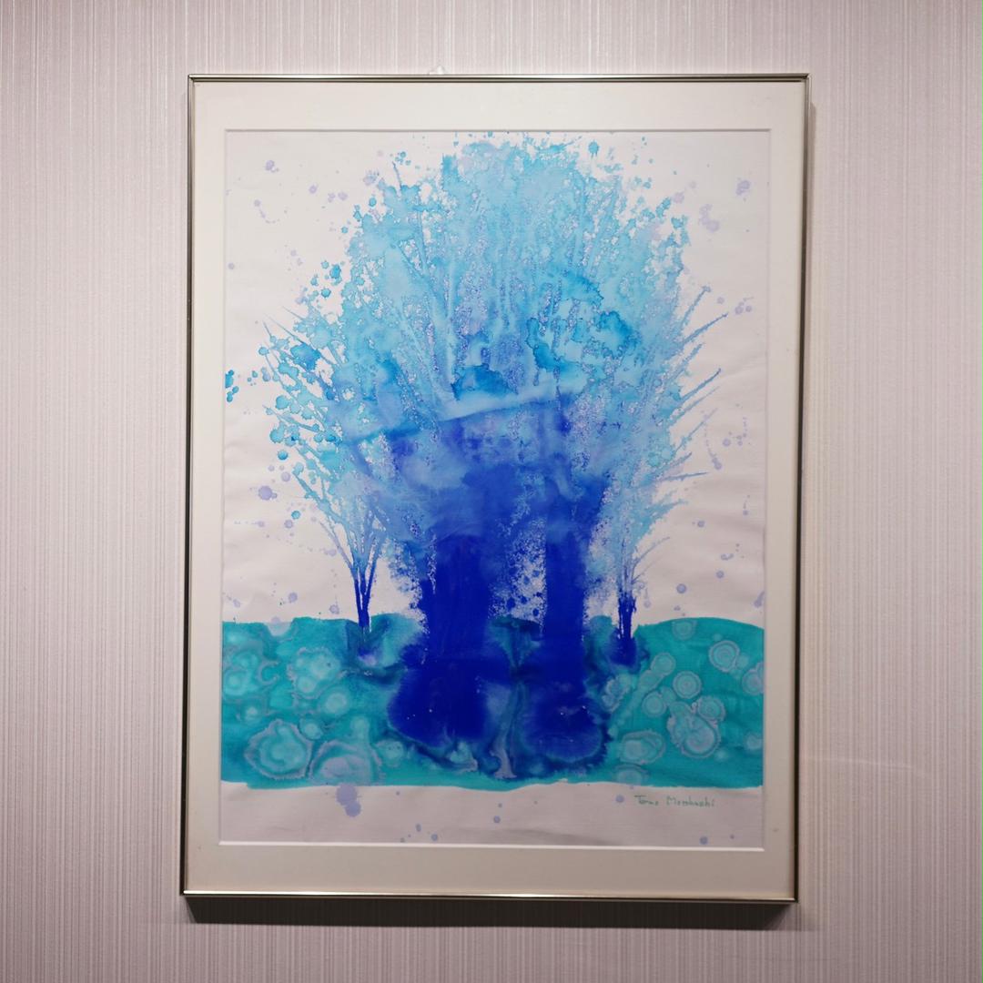 木炭画　/  神山(加藤)梅子 作 木炭画 / 神山(加藤)梅子 作