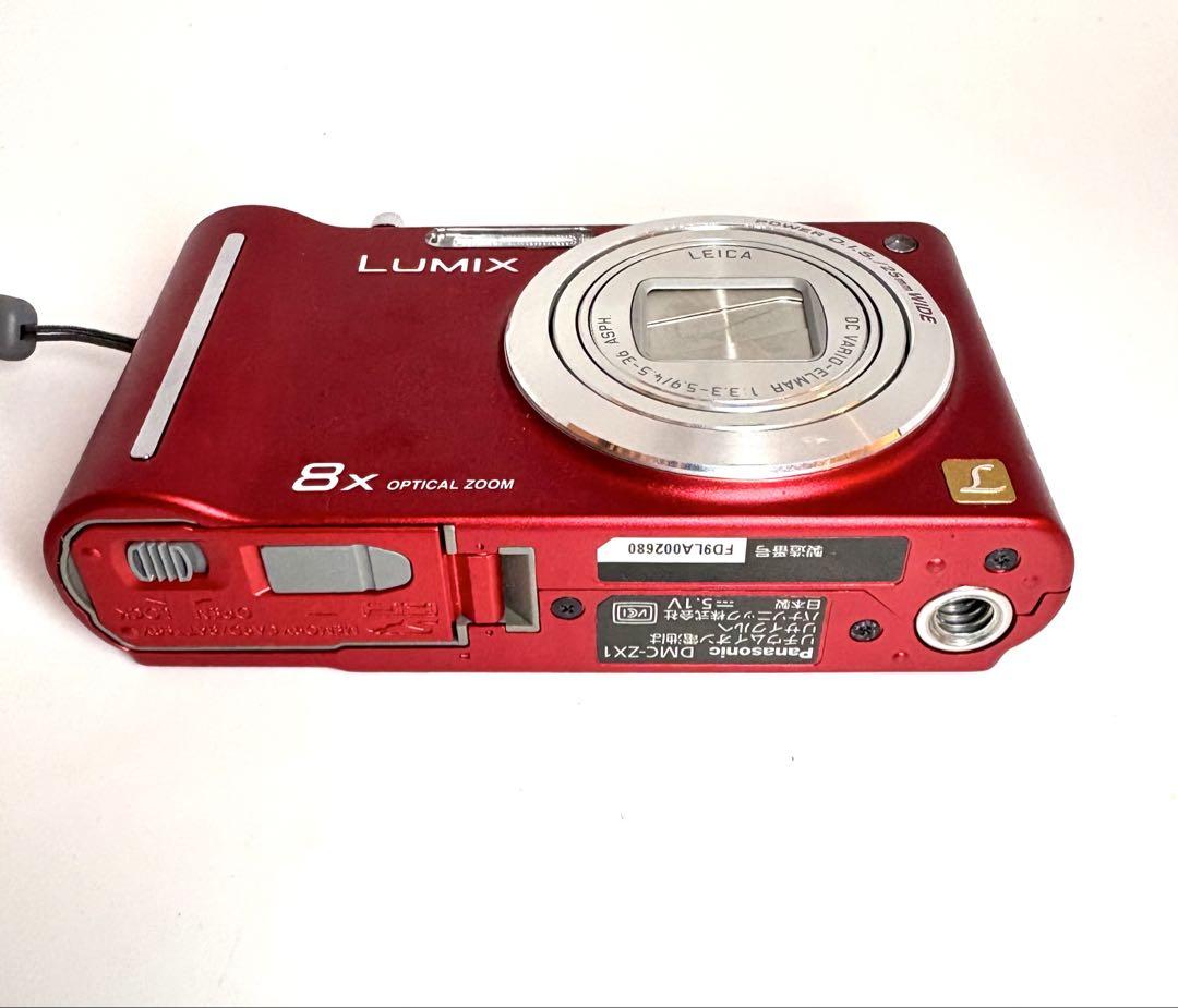 ★美品★Panasonic LUMIX DMC-ZX1 レッド