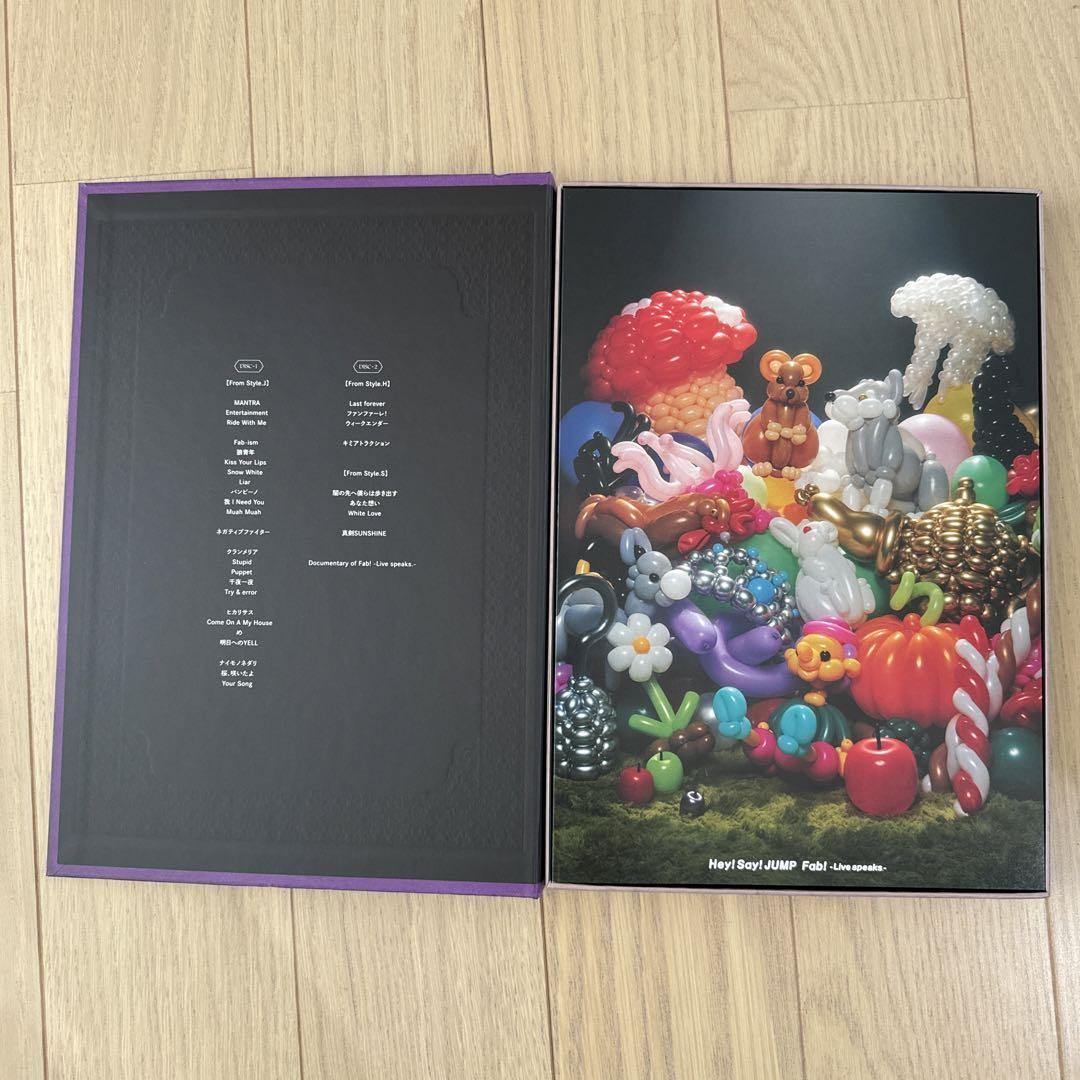 Fab!-Live speaks-完全受注生産限定盤DVD