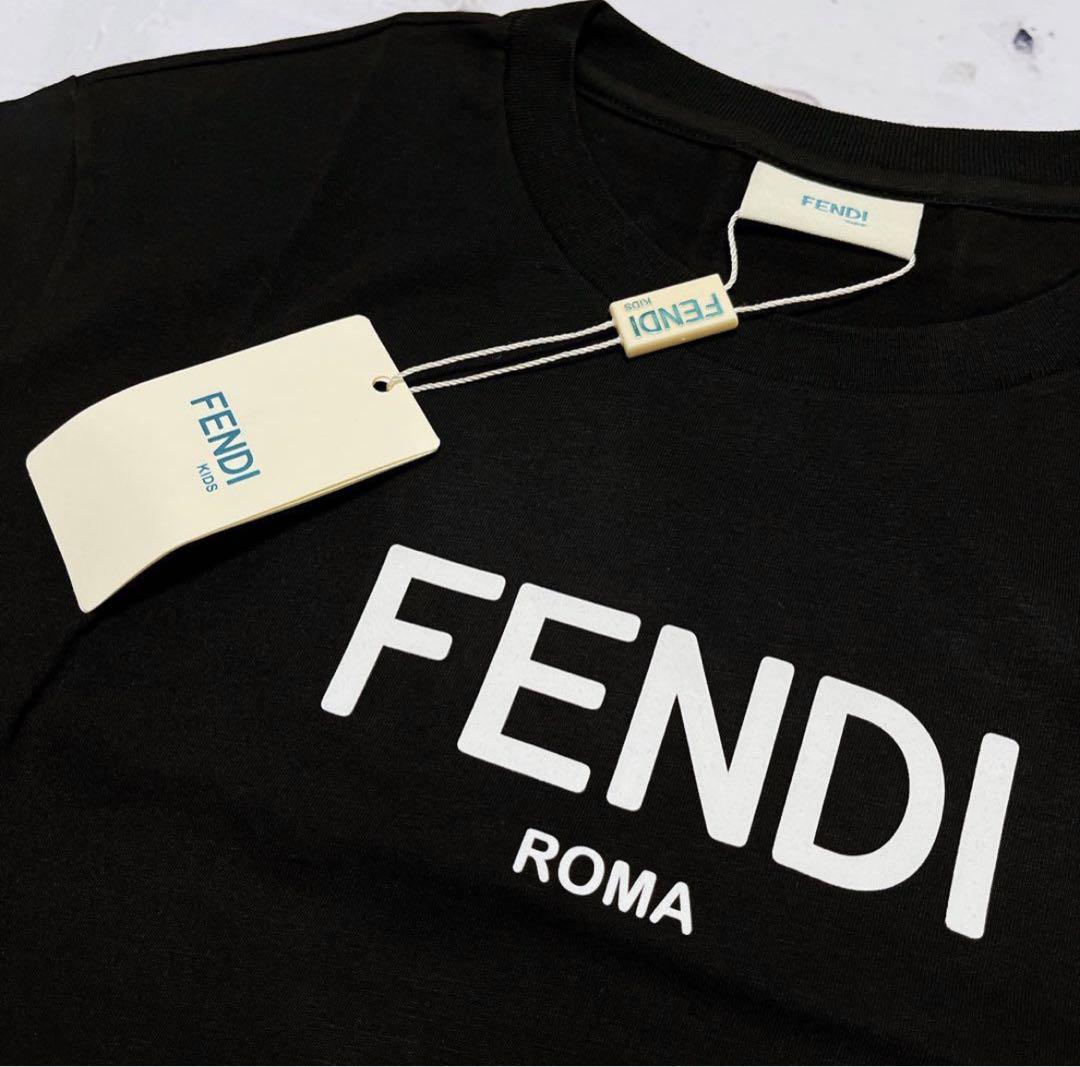 使用未使用【送料無料】FENDI キッズ12 日本150サイズ相当 ブラック