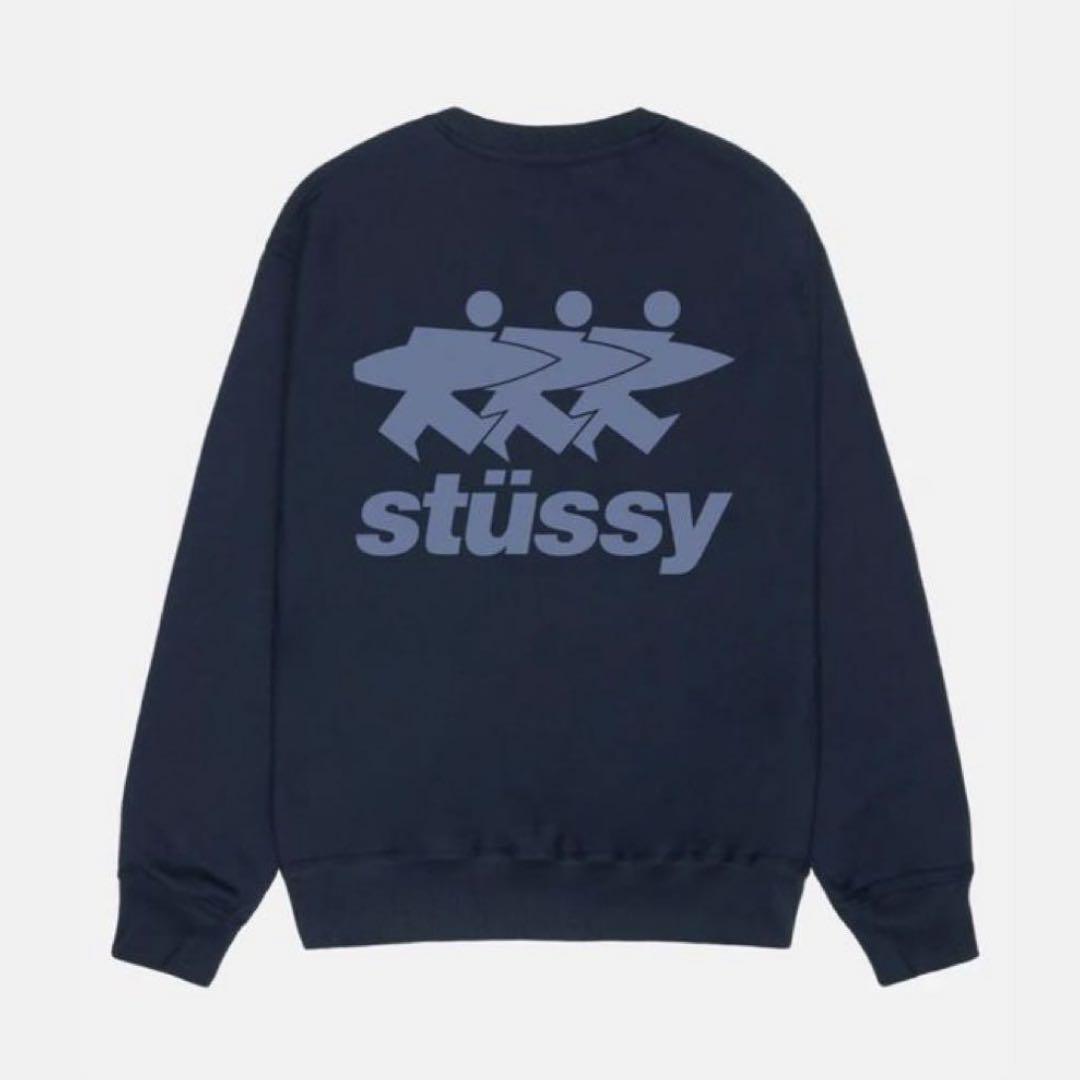 STUSSY SURFWALK CREW スウェット