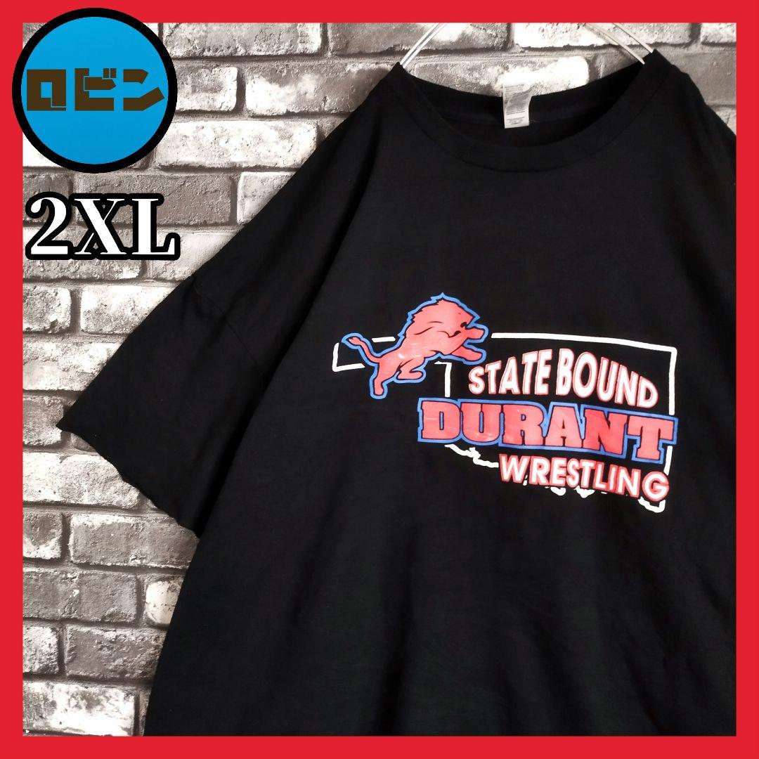 超オーバーサイズ デュラント レスリング カレッジ Tシャツtシャツ ビッグロゴ