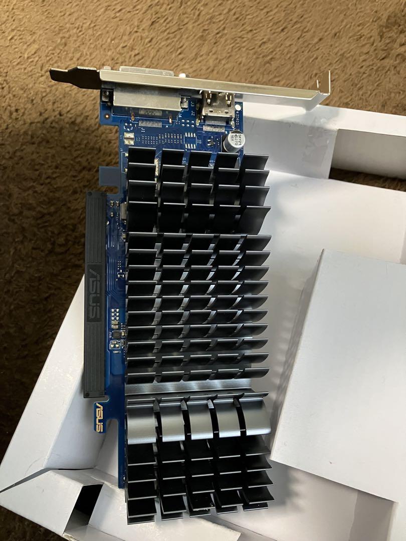 ＧT1030 グラフィックボード ファンレス HDMI DVI ASUS