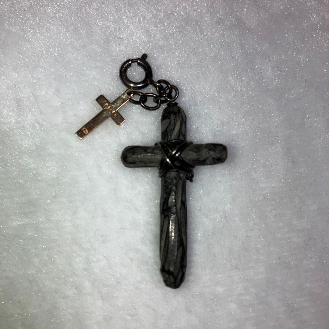 agete アガット 十字架 クロス K10 チャーム 大好き レディース