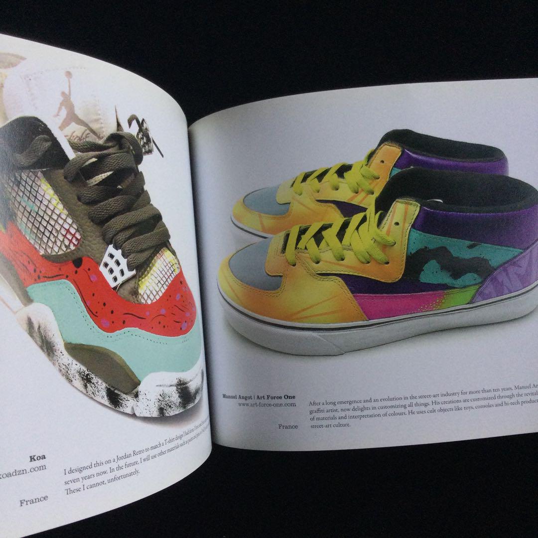 スニーカー　デザイン　洋書　靴　シューズ　Sneakers Shoes カスタム