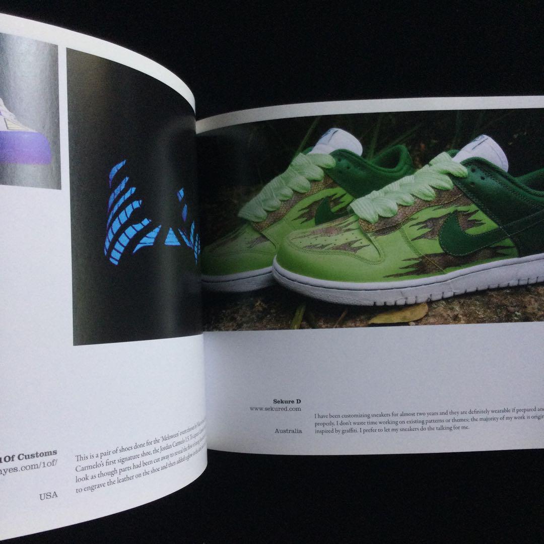 スニーカー　デザイン　洋書　靴　シューズ　Sneakers Shoes カスタム