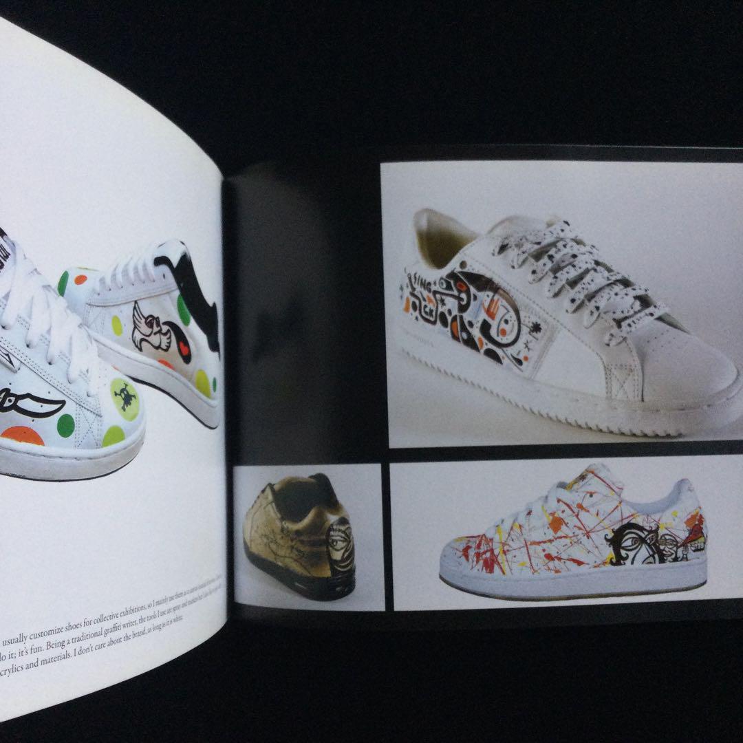 スニーカー　デザイン　洋書　靴　シューズ　Sneakers Shoes カスタム