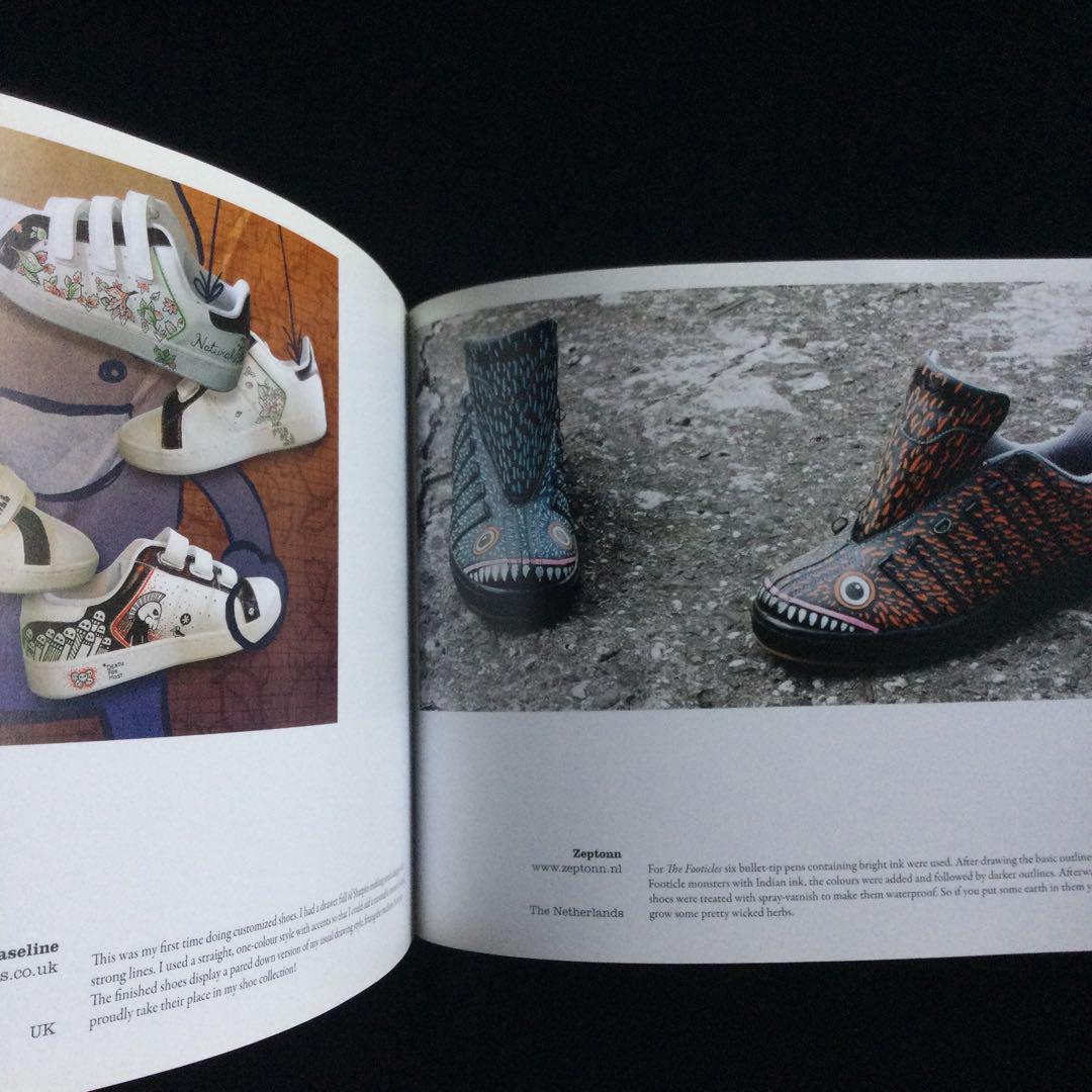 スニーカー　デザイン　洋書　靴　シューズ　Sneakers Shoes カスタム