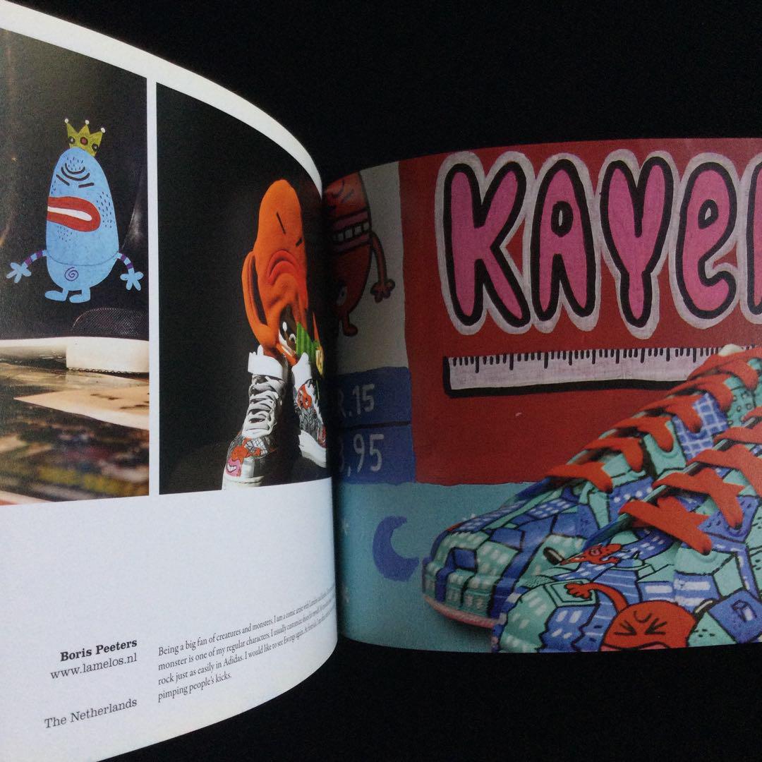 スニーカー　デザイン　洋書　靴　シューズ　Sneakers Shoes カスタム