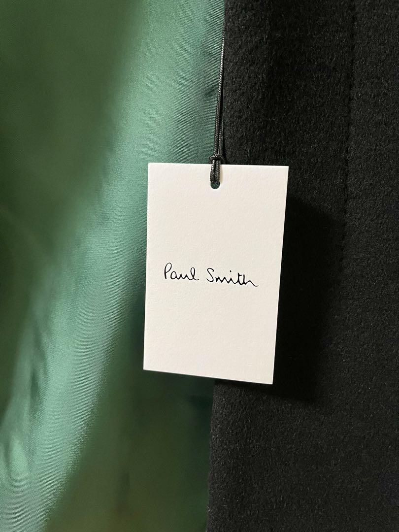 Paul Smith チェスターコート　カシミヤ混　未使用品　ブラック