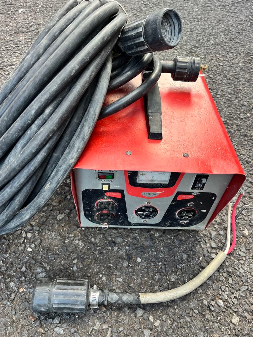 コンセック HDT-5A ハードトランス ケーブル 提灯セットやや傷や汚れあり