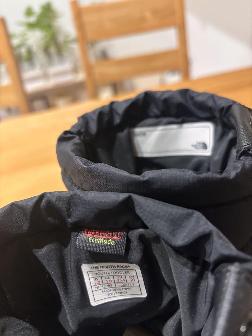 THE NORTH FACE 防寒ブーツ ブラック21cm