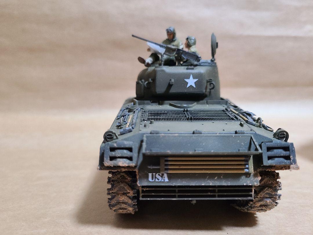 アメリカM4A3 シャーマン75mm 砲塔載 後期型   1/35
1/35