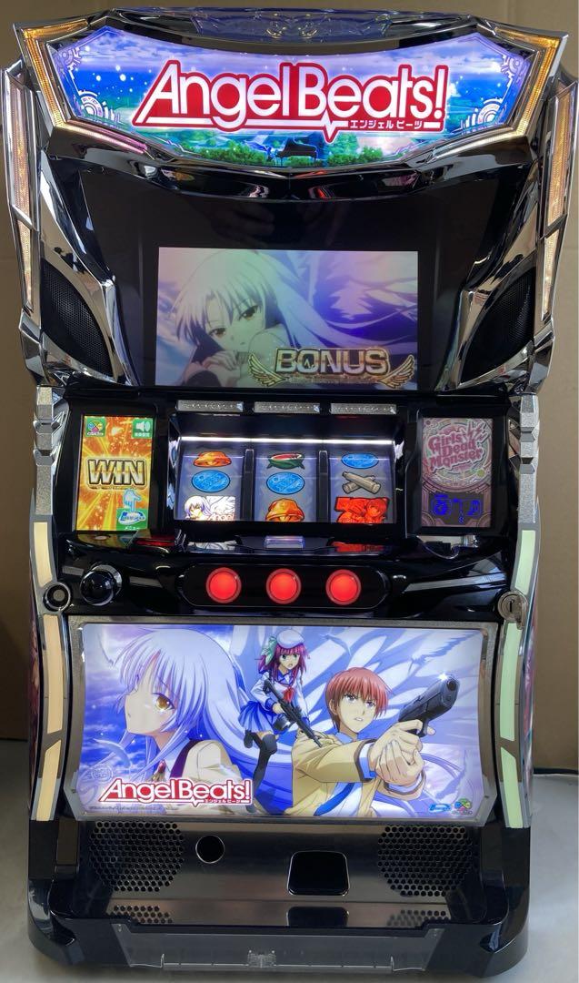 パチスロ エンジェルビーツ 実機 コイン不要機付 ♢送料無料