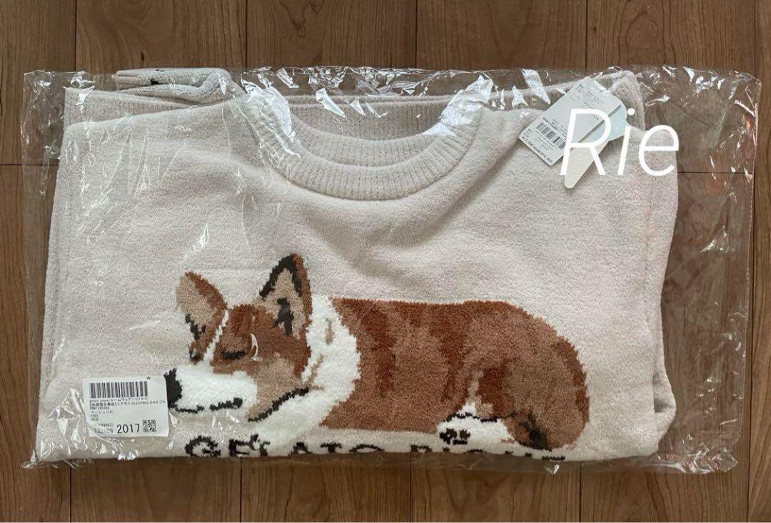 ジェラートピケ✩エアモコSLEEPING DOGプルオーバー＆ショートパンツ