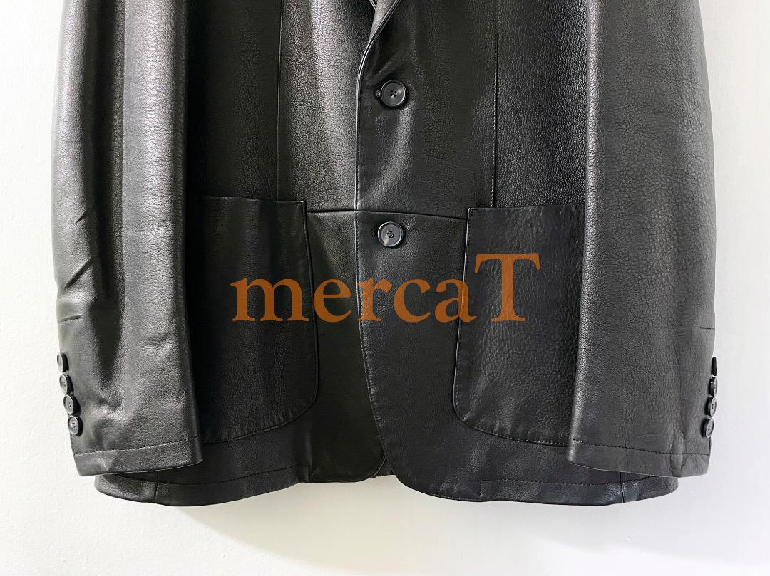 143,000円→60,000円OFF！新品タリアトーレレザージャケット黒44