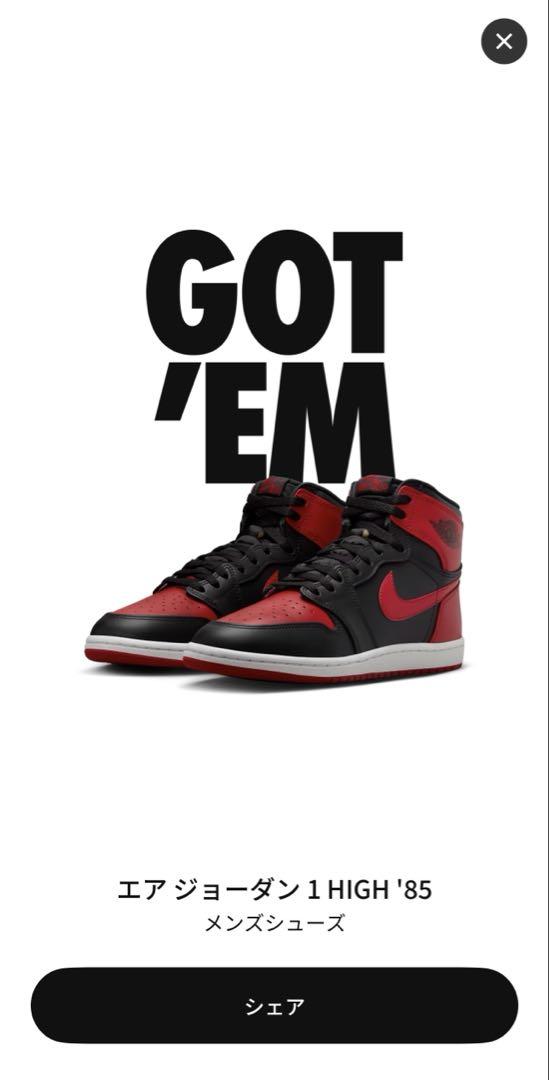 Nike Air Jordan 1 High 85 /
