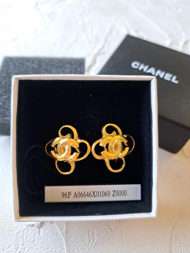値下げ【未使用】CHANEL イヤリング　ヴィンテージ　正規品