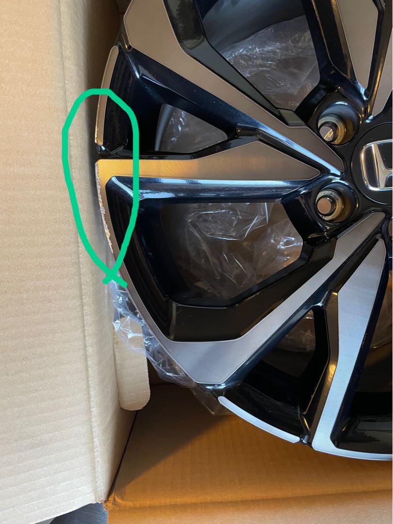 シビックFK7 純正ホイール　4本セット