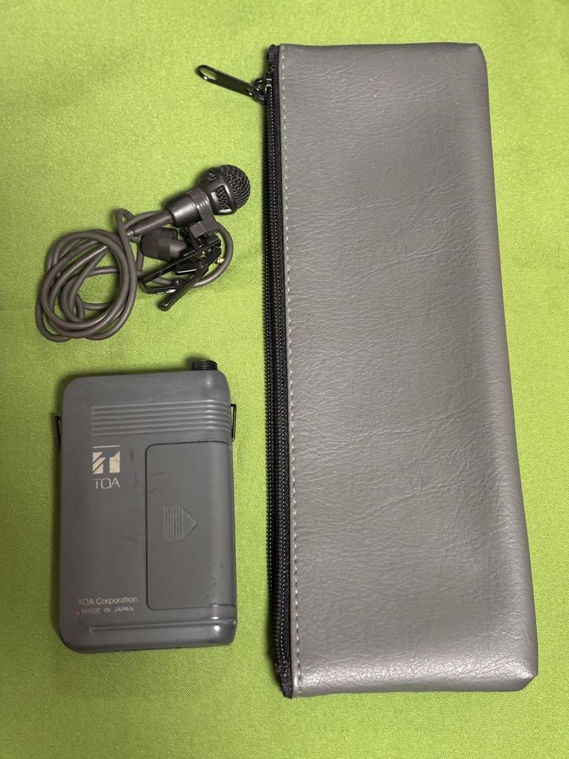 11TOA ワイヤレスマイク　WM-1310　中古品　9985 タイピンマイク