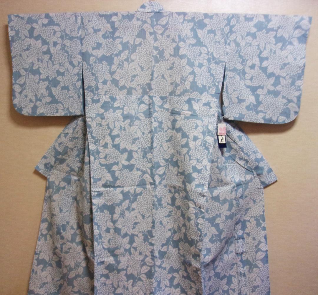 未使用　古今　近江ちぢみ　浴衣