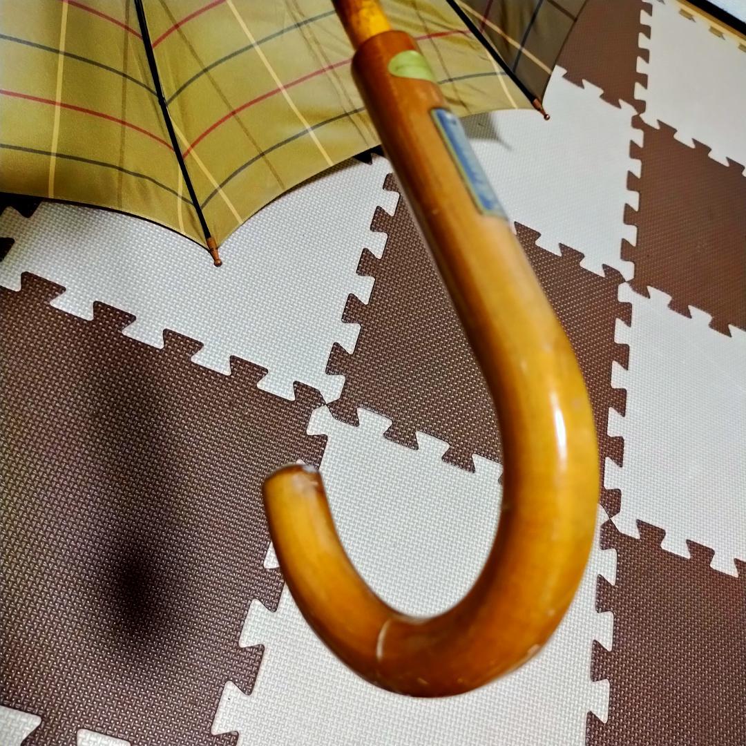 美品】BURBERRY バーバリー 長傘 雨傘 アンブレラ ノバチェック