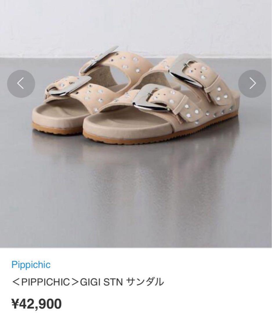 【新品】 ピッピシック PIPPICHIC サンダル ビジュ マノロ ビルケン 新品】 ピッピシック PIPPICHIC サンダル ビジュ マノロ
