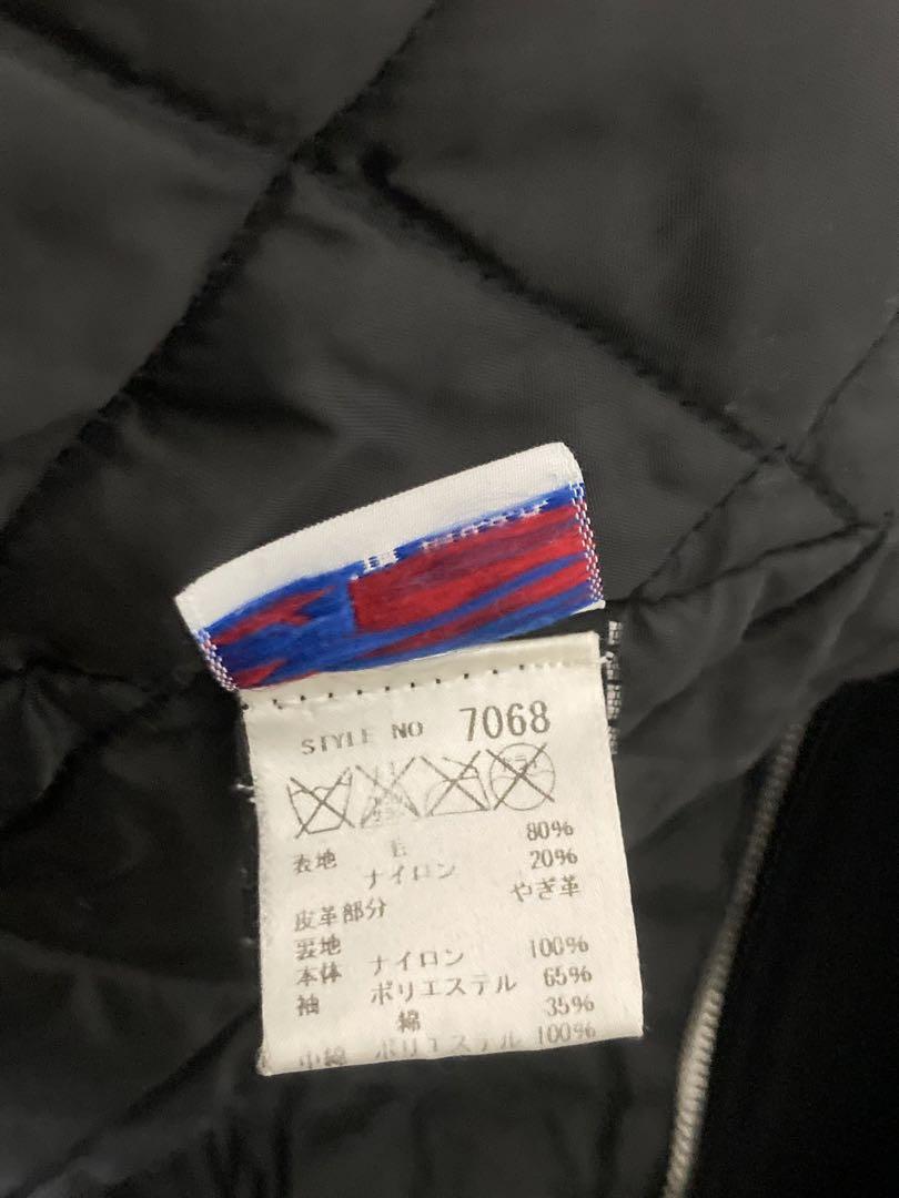 Schott ワンスター メルトンライダースPコート ブラック