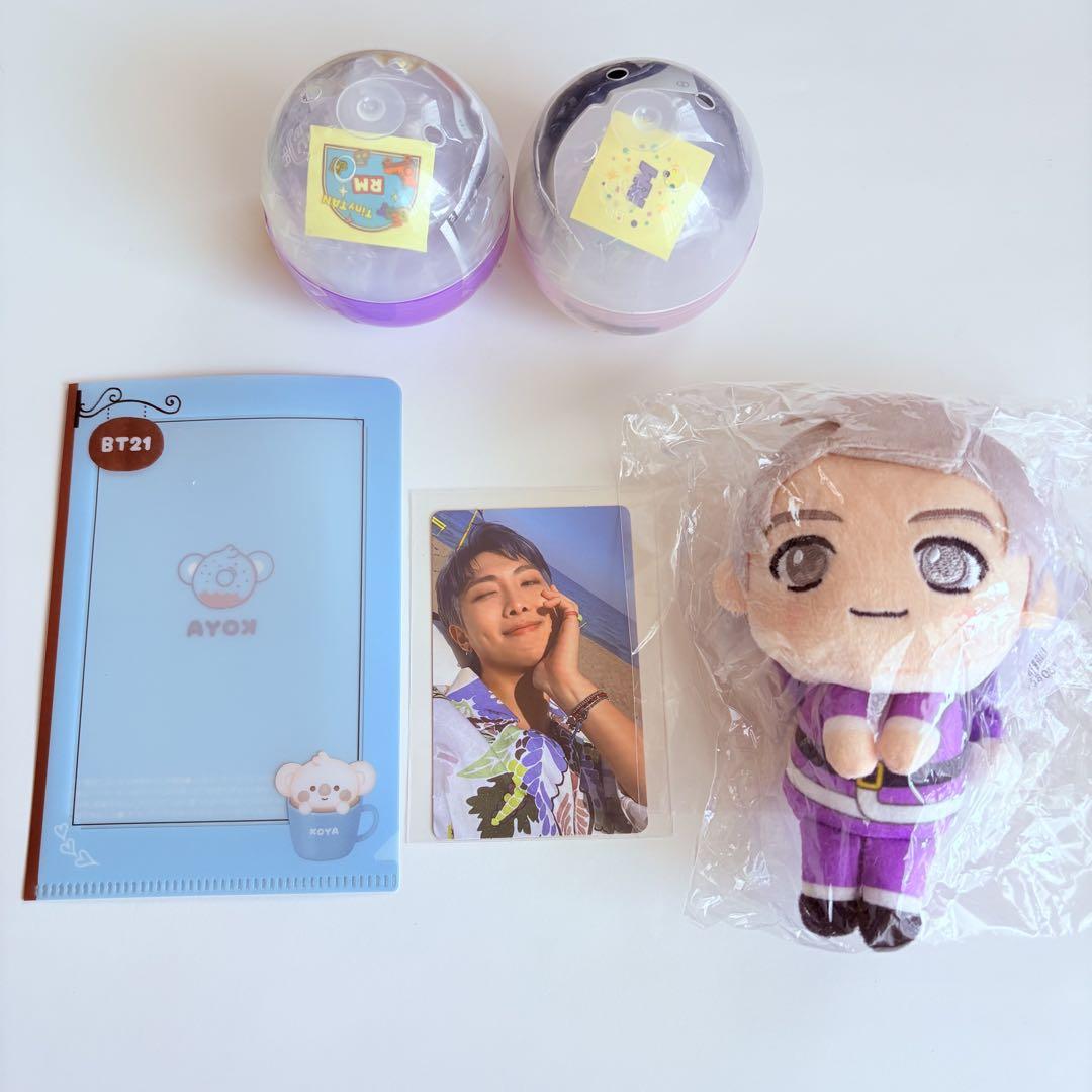 最新人気 グッズ BTS RM】公式 Butter メルカリ - ぬいぐるみ TinyTAN トレカ アイドル