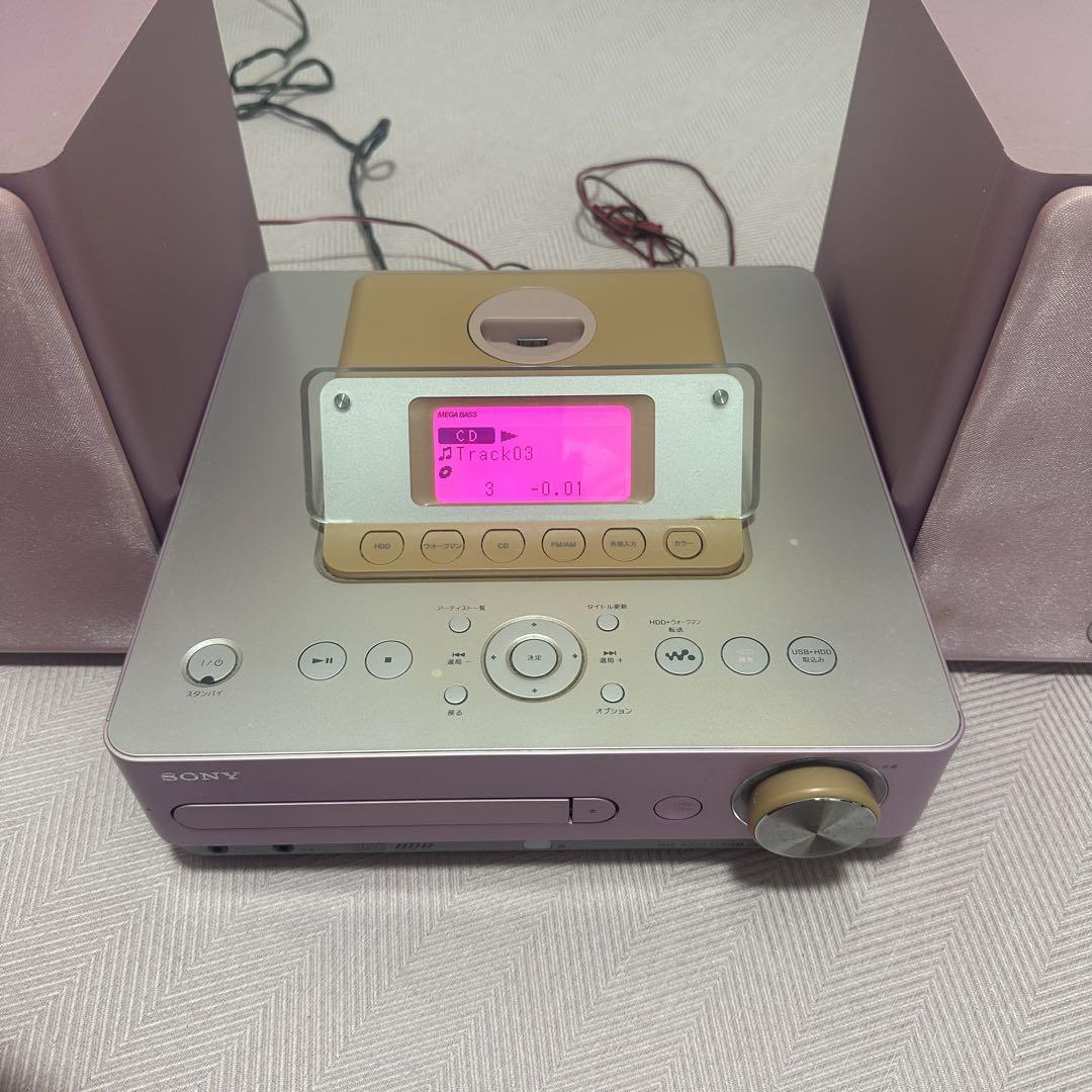 SONY HDD CDコンポ+ウォークマン SONY HDDコンポ - メルカリ
