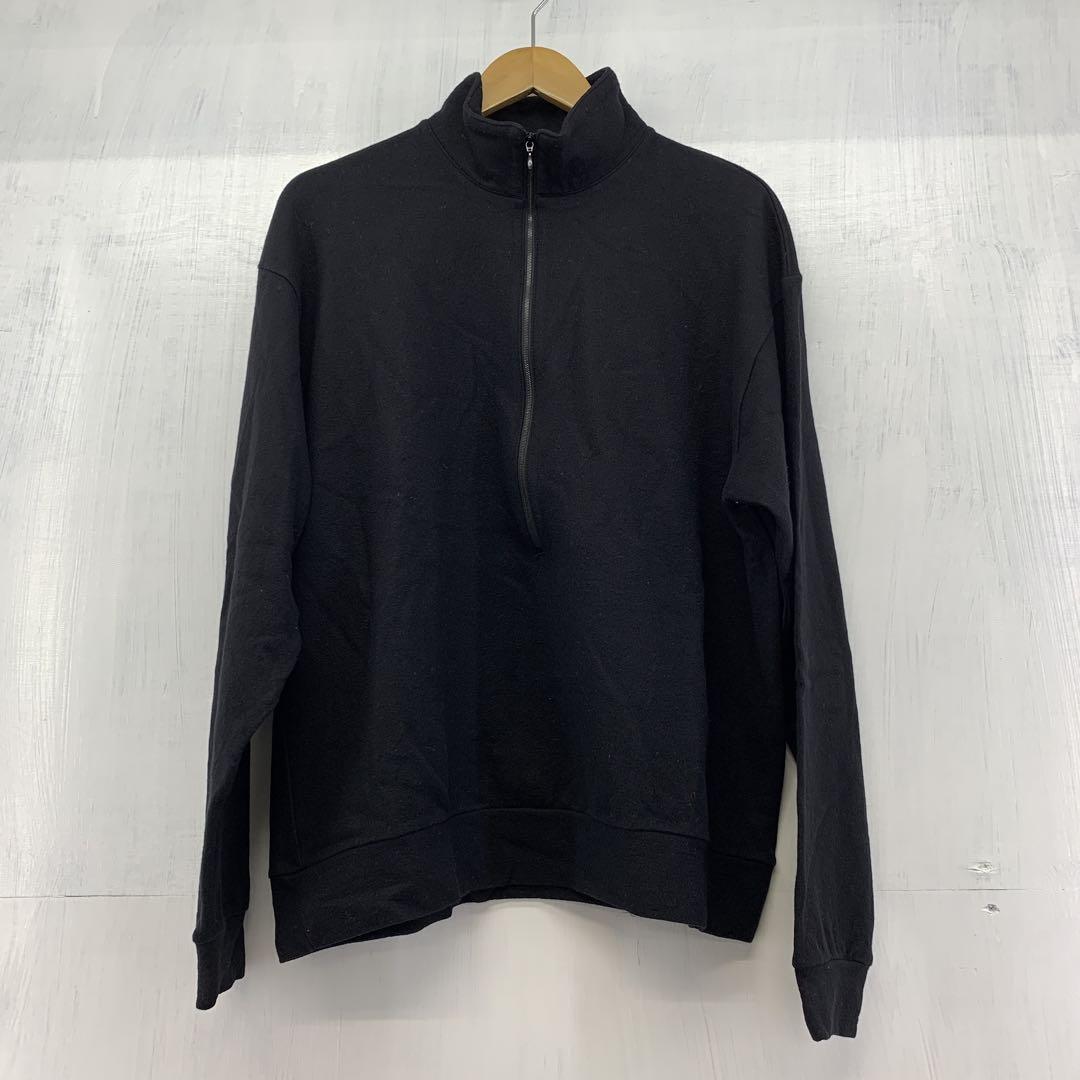 67▢marka ハーフジップsuper140'sウールニット TS0128-3 7,700円