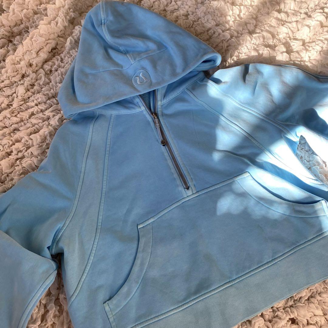 lululemon ルルレモン　scubaハーフジップフーディー