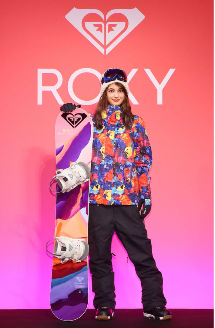 定期入れの ROXY スノーウェア 上下セット - スノーボード