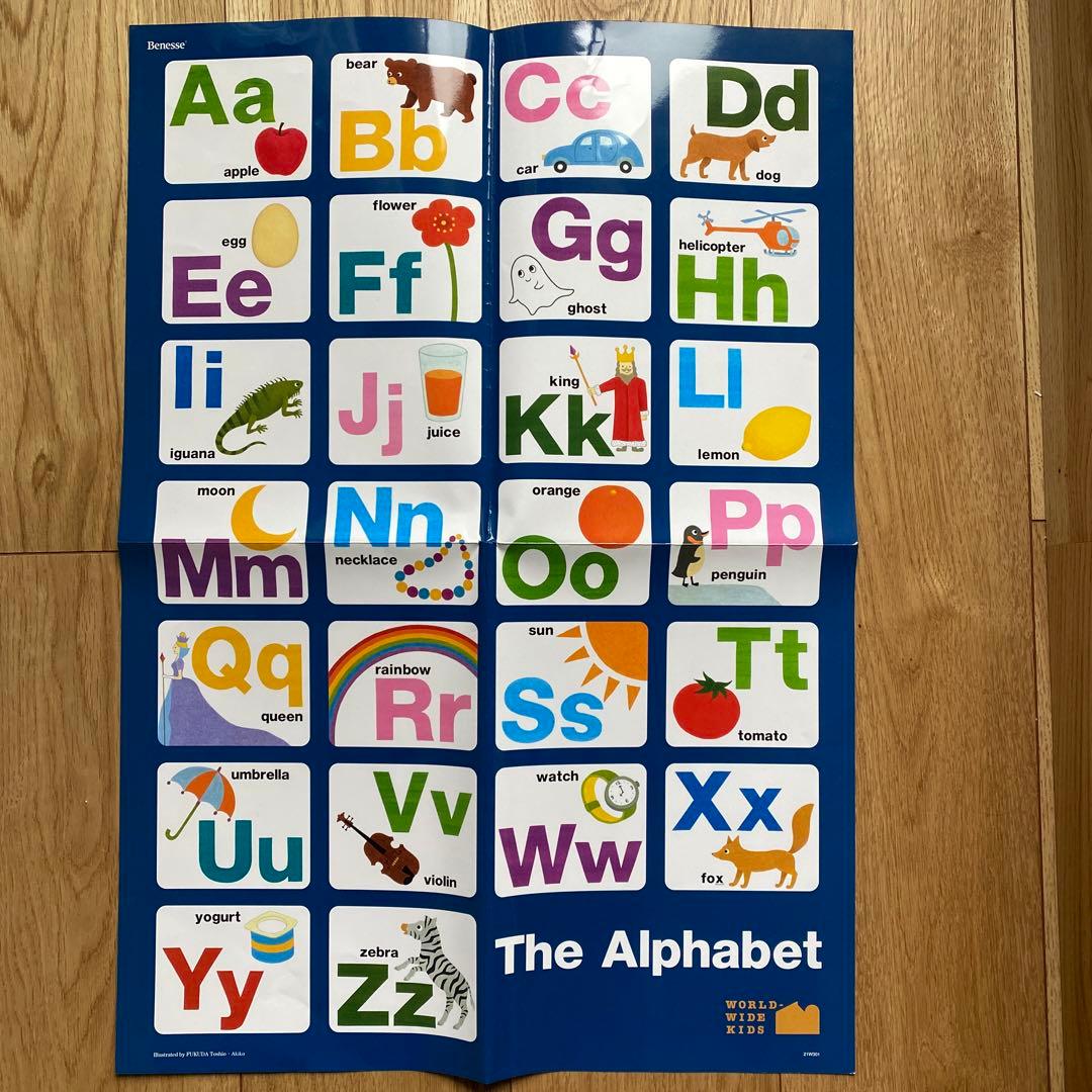 ワールドワイドキッズ アルファベットポスター メルカリ ワールドワイドキッズ アルファベットポスター メルカリ
