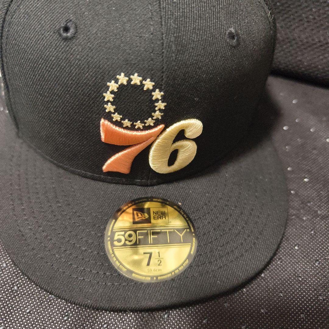 ニューエラ 59FIFTY フィラデルフィア・セブンティシクサーズ 7 1/2