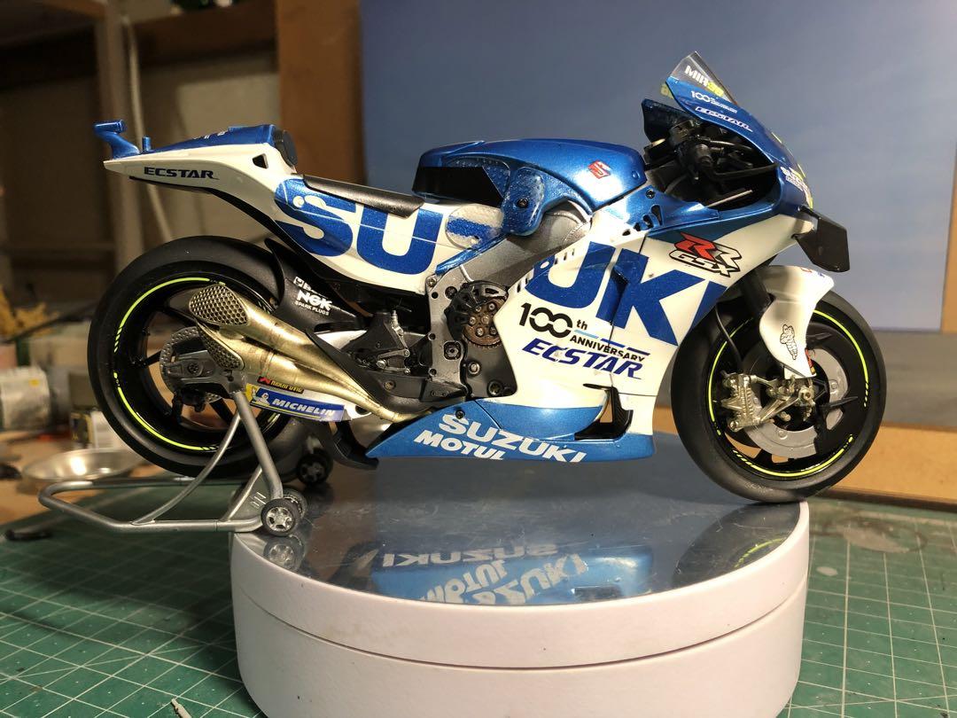 スズキ GSX-RR 1/12スケールモデル 1/12 チーム スズキ エクスター GSX-RR '20: スケールモデル