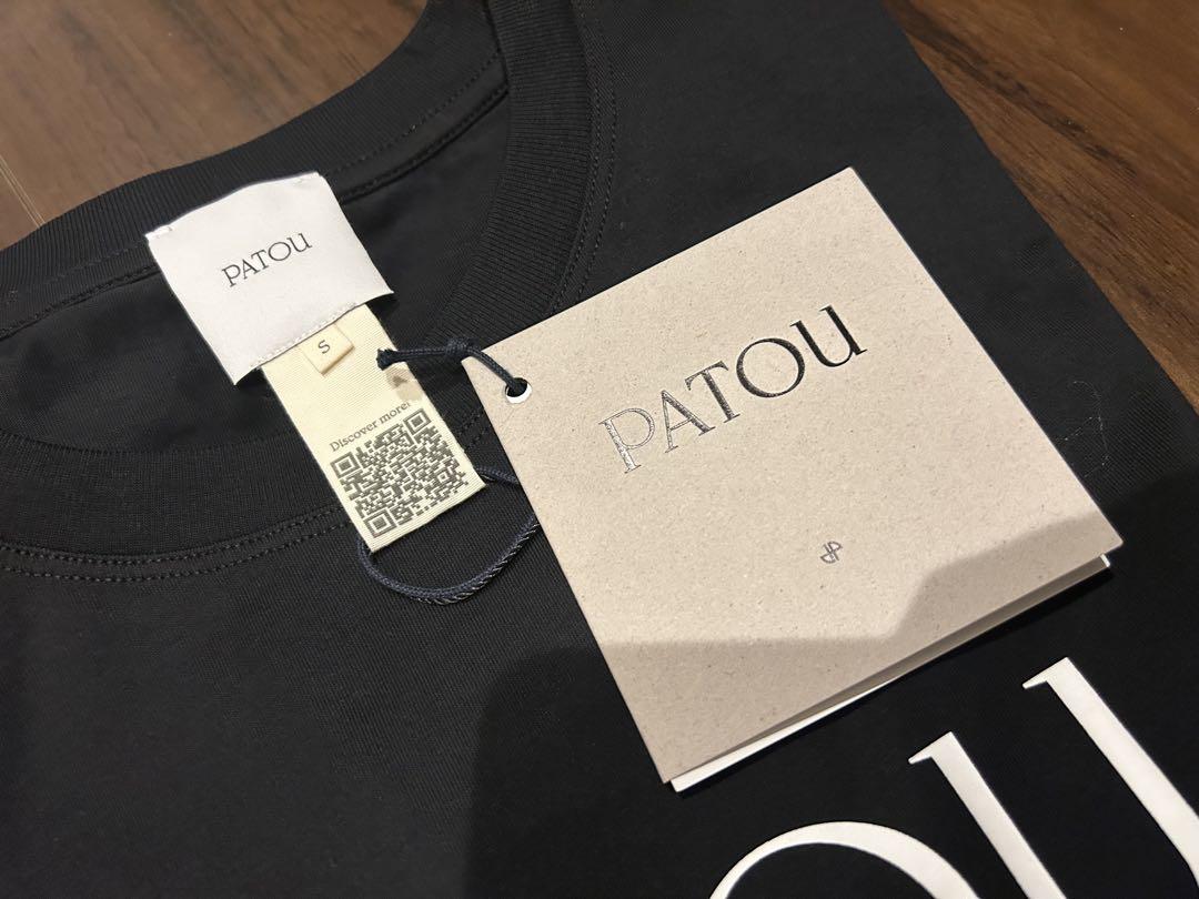 新品未使用patou 半袖Tシャツ　S黒