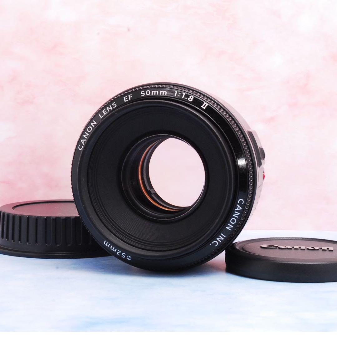 Canon EF 50mm F1.8 II 単焦点レンズ