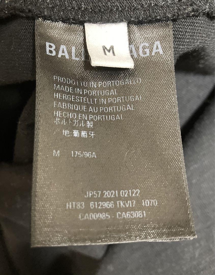 BALENCIAGA バレンシアガ ピクセルロゴ Tシャツ ブラック