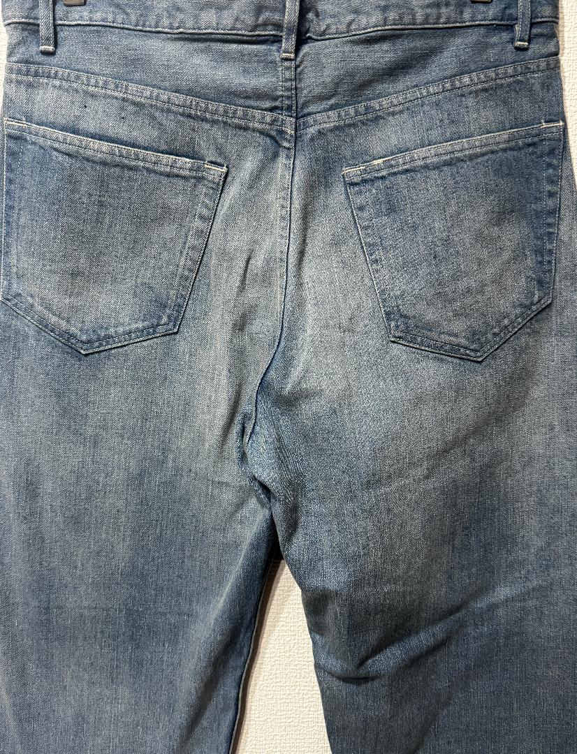 オーラリー SELVEDGE FADED DENIM WIDE PANTS 3