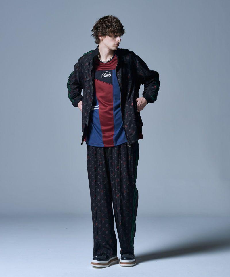 glamb Monogram Jersey Pants
