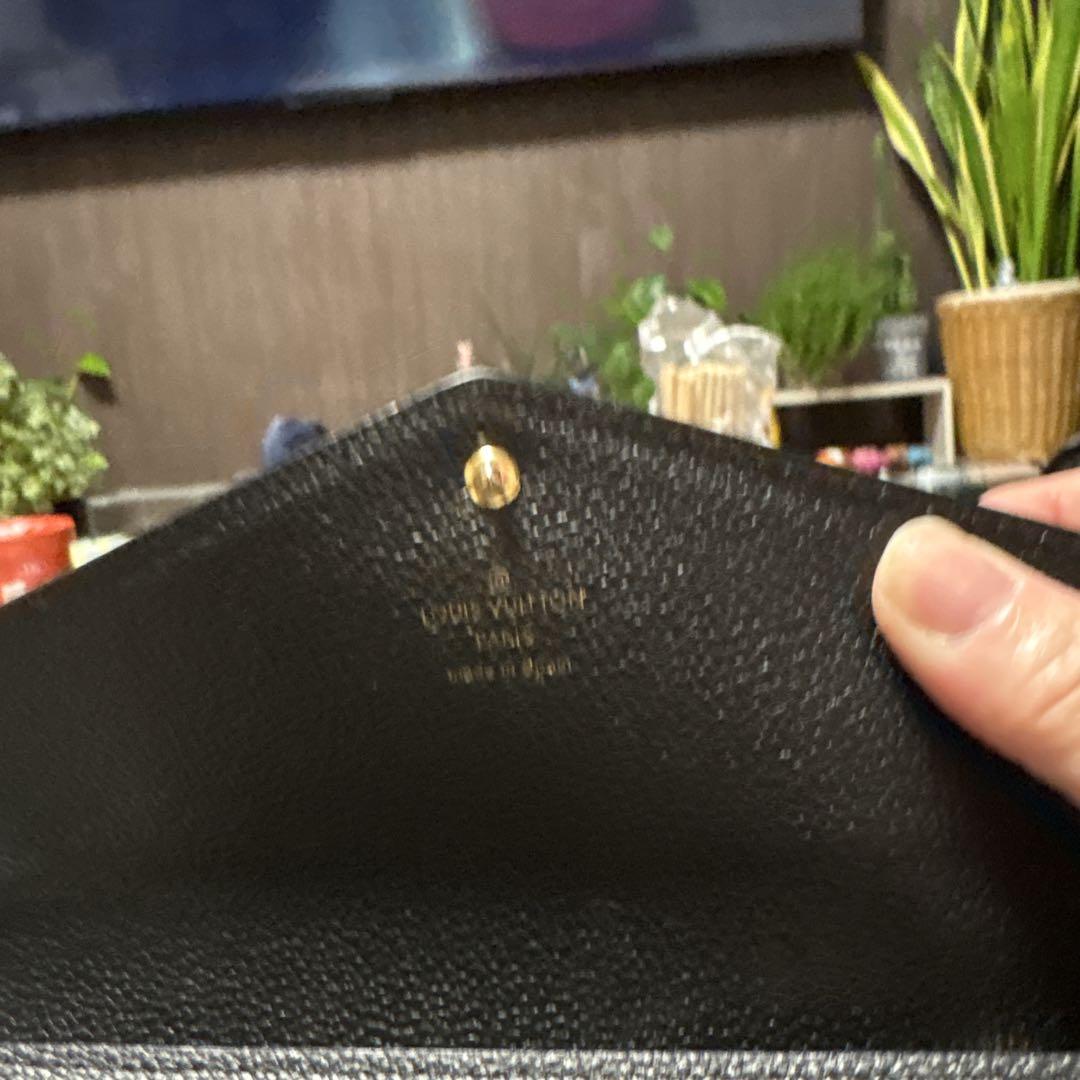 Louis Vuitton モノグラム ブラック長財布