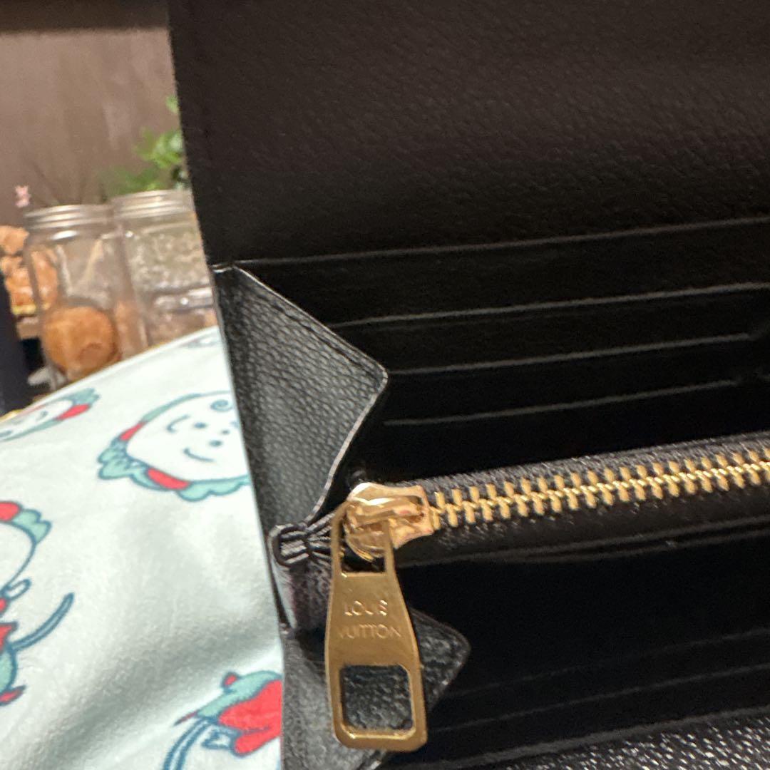 Louis Vuitton モノグラム ブラック長財布