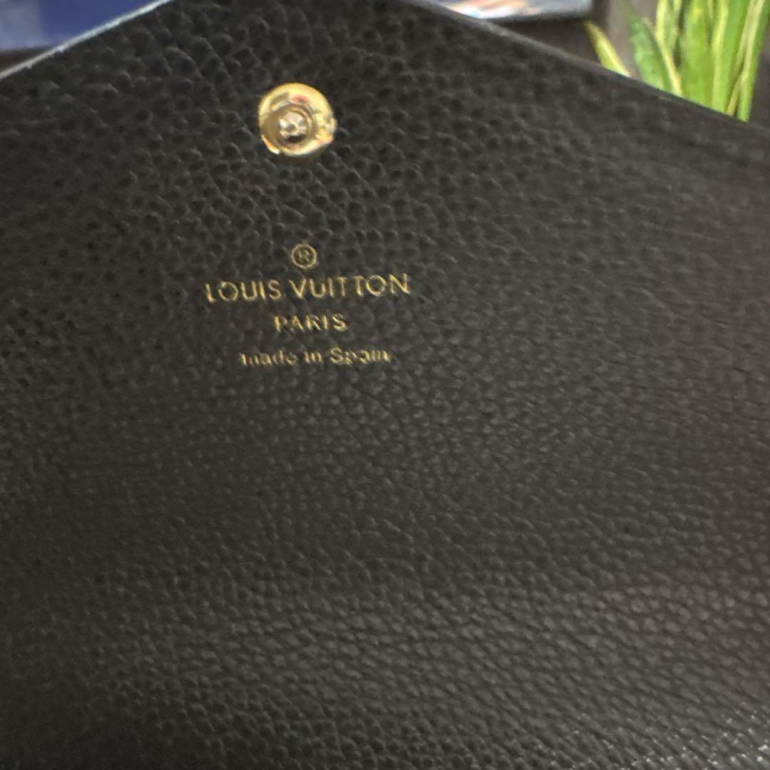 Louis Vuitton モノグラム ブラック長財布