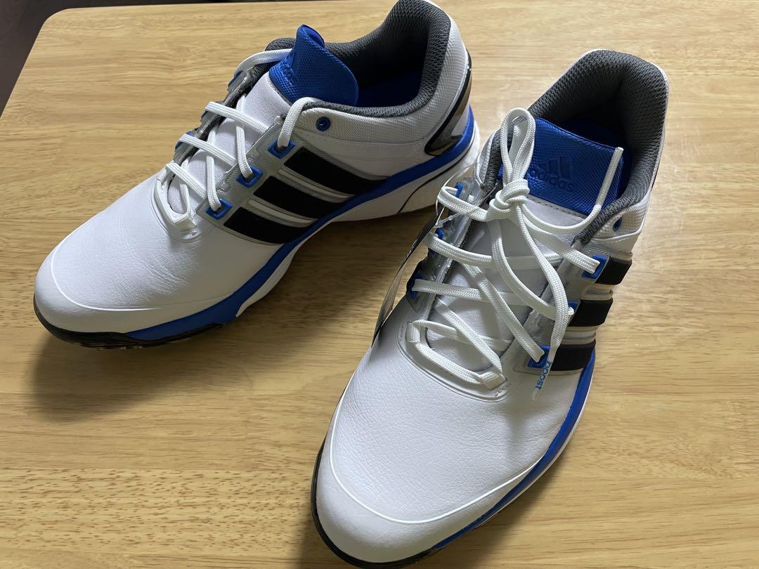 アディダス adipower boost 白24.5 天然皮革　新品未使用