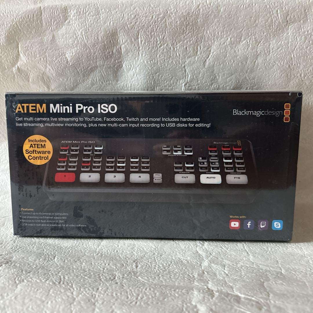 新品未開封Blackmagic Design ATEM Mini Pro ISO