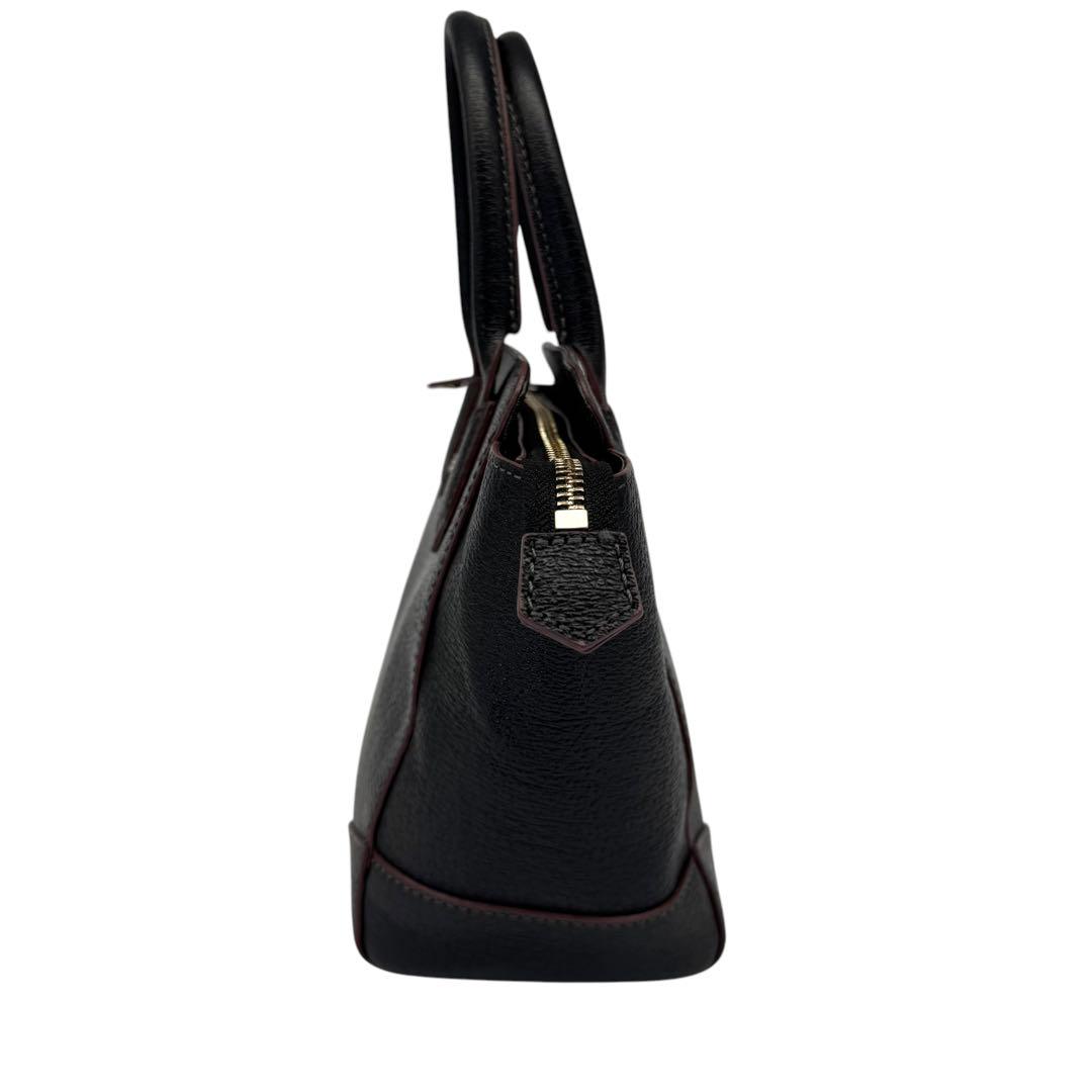 極美品 vivienne westwood ハンドバッグ エグゼクティブ 黒